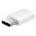 Adaptador MicroUSB / USB Tipo-C Samsung EE-GN930BW - Bulk - Branco