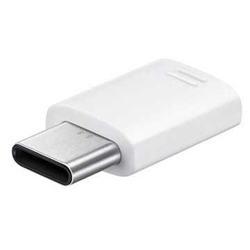 Adaptador MicroUSB / USB Tipo-C Samsung EE-GN930BW - Bulk - Branco