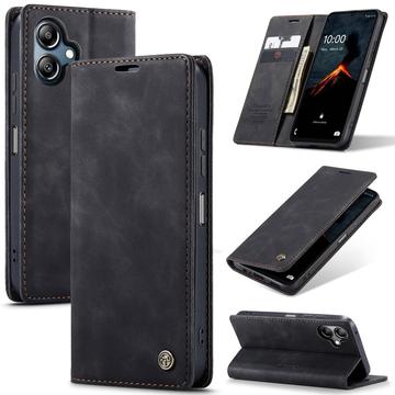 Bolsa Tipo Carteira Caseme 013 Series para Samsung Galaxy A06 - Preto