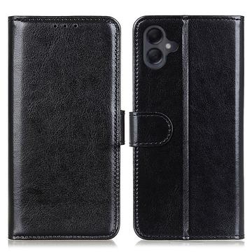 Capa tipo carteira com fecho magnético para Samsung Galaxy A06 - Preto