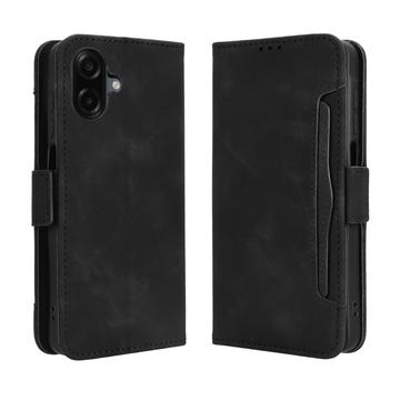 Capa para carteira para Samsung Galaxy A07 4G - Preto