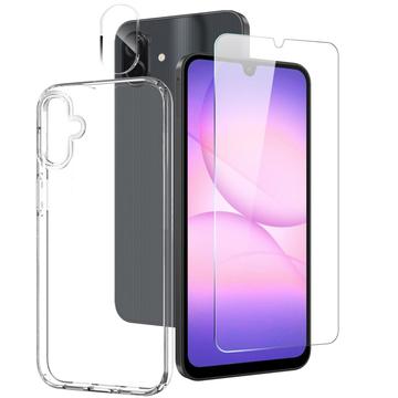 Conjunto de proteção 3 em 1 Northjo Samsung Galaxy A07 4G - Transparente
