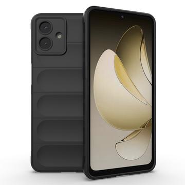 Capa de TPU Rugged para Samsung Galaxy A07 4G - Preto