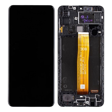 Ecrã LCD GH82-24490A para Samsung Galaxy A12 - Preto
