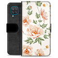 Bolsa tipo Carteira - Samsung Galaxy A12 - Floral