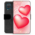 Bolsa tipo Carteira - Samsung Galaxy A12 - Amor