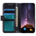 Bolsa tipo Carteira com Fecho Magnético para Samsung Galaxy A12 - Preto