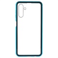 Capa Magnética de Vidro Temperado para  Samsung Galaxy A13 5G - Azul