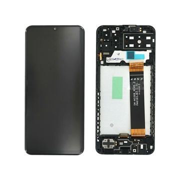 Estrutura para a Parte Frontal e Ecrã LCD GH82-28024A para Samsung Galaxy A53 5G - Preto