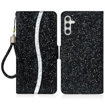 Samsung Galaxy A16 Capa para carteira com brilho elegante