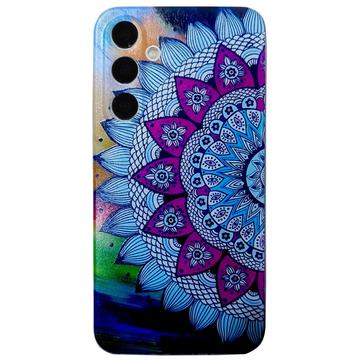 Capa em TPU Stylish Ultra-Slim para Samsung Galaxy A16 - Flor Mandala