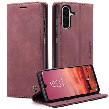 Bolsa Tipo Carteira Caseme 013 Series para Samsung Galaxy A17 - Vermelho