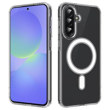 Capa Híbrida para Samsung Galaxy A17 - Compatível com MagSafe - Transparente