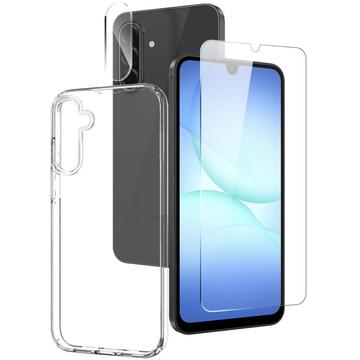 Conjunto de proteção 3 em 1 Northjo Samsung Galaxy A17 - Transparente