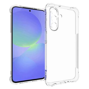 Capa de silicone à prova de choque para Samsung Galaxy A17 - Transparente