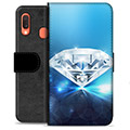 Bolsa tipo Carteira - Samsung Galaxy A20e - Diamante