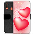 Bolsa tipo Carteira - Samsung Galaxy A20e - Amor