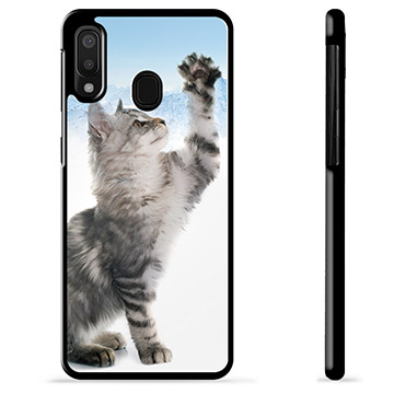 Capa Protectora - Samsung Galaxy A20e - Gato