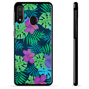Capa Protectora - Samsung Galaxy A20e - Flores Tropicais
