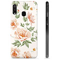 Capa de TPU para Samsung Galaxy A20e  - Floral