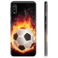 Capa de TPU - Samsung Galaxy A20e - Chama do Futebol