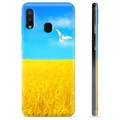 Capa de TPU Ucrânia para Samsung Galaxy A20e  - Campo de trigo