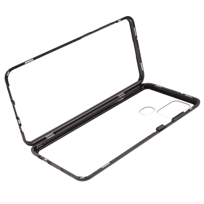 Capa Magnética com Parte Traseira de Vidro para Samsung Galaxy A21s