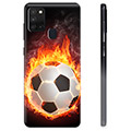 Capa de TPU - Samsung Galaxy A21s - Chama do Futebol