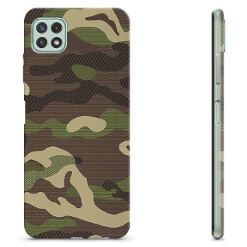 Capa de TPU - Samsung Galaxy A22 5G - Camuflagem