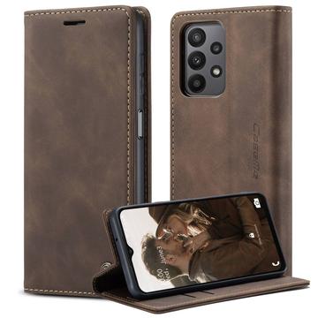 Bolsa Tipo Carteira Caseme 013 Series para Samsung Galaxy A23 5G - Café