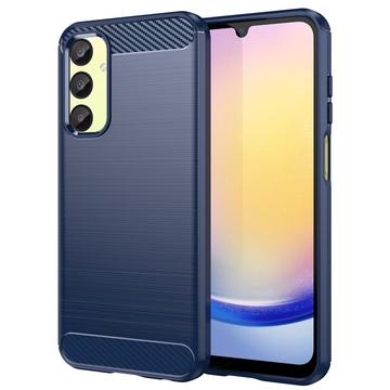 Capa de TPU Escovado para Samsung Galaxy A25 - Fibra de Carbono