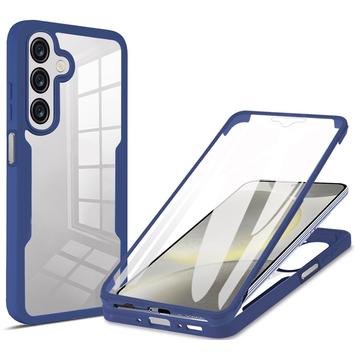 Capa 360 Série de Proteção Samsung Galaxy A26 - Azul / Transparente