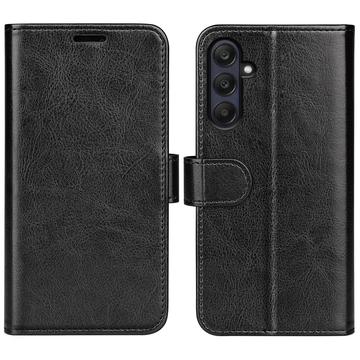 Capa tipo carteira com fecho magnético para Samsung Galaxy A26 - Preto