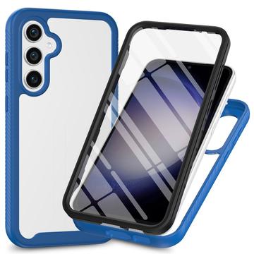 Capa 360 Série de Proteção Samsung Galaxy A36/A56 - Azul / Transparente