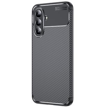 Capa de TPU Fibra de Carbono Beetle para Samsung Galaxy A36 - Preto