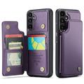 Capa Caseme C22 para Samsung Galaxy A36 Carteira para cartões RFID - Roxo
