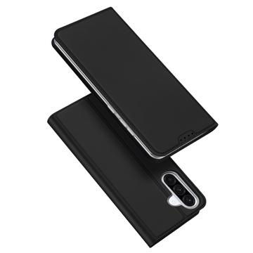 Capa Flip para Samsung Galaxy A36/A56 Dux Ducis Skin Pro - Preto