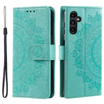 Bolsa tipo Carteira Mandala Series para Samsung Galaxy A36 - Verde
