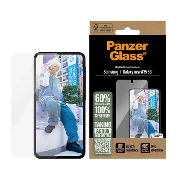 Protetor de Ecrã PanzerGlass Ultra-Wide Fit para Samsung Galaxy A36 - 9H