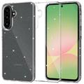 Capa TPU Samsung Galaxy A36 Tech-Protect FlexAir Glitter - Transparente