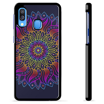 Capa Protectora - Samsung Galaxy A40 - Mandala Colorida
