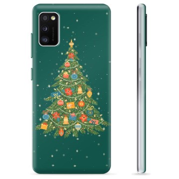 Capa de TPU para Samsung Galaxy A41  - Árvore de Natal