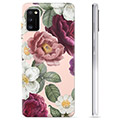 Capa de TPU para Samsung Galaxy A41  - Flores Românticas