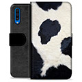 Bolsa tipo Carteira - Samsung Galaxy A50 - Couro de Vaca
