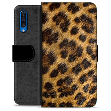Bolsa tipo Carteira - Samsung Galaxy A50 - Leopardo