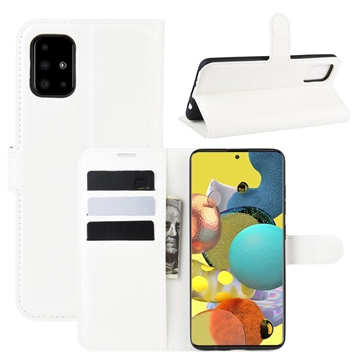 Bolsa Tipo Carteira para Samsung Galaxy A51 5G - Branco