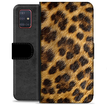 Bolsa tipo Carteira - Samsung Galaxy A51 - Leopardo