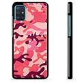 Capa Protectora - Samsung Galaxy A51 - Camuflagem Rosa