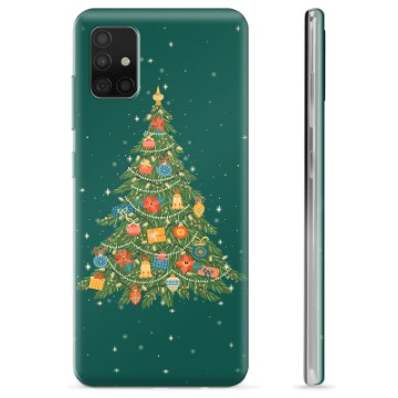 Capa de TPU para Samsung Galaxy A51  - Árvore de Natal