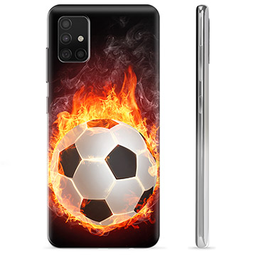 Capa de TPU - Samsung Galaxy A51 - Chama do Futebol
